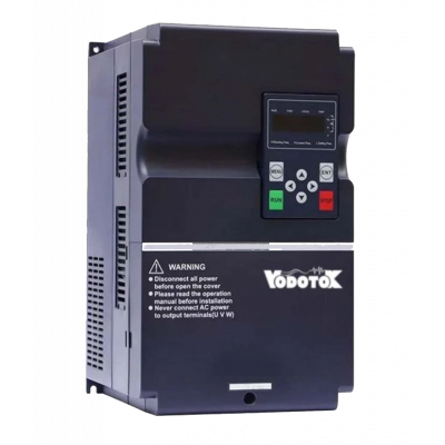 Частотный преобразователь "Vodotok" ЧПН-4кВт-380В-PRO (вход.3 фазы, выход.3 фазы)