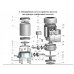 Насос вертикальный многоступенчатый "Vodotok" EVPm 2-9-V (IE2 мотор)