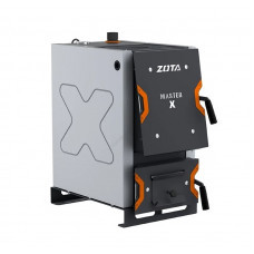 Котел твердотопливный напольный ZOTA MASTER X 32П, 32 кВт, одноконтурный, открытая камера